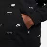 Sweat Capuche Nike Club Fleece Noir