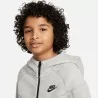 Veste Capuche Nike Sportswear Tech Fleece Junior Gris
