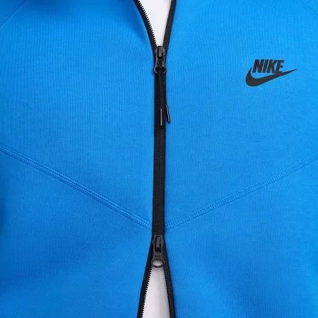 Veste Capuche Nike Sportswear Tech Fleece Bleu