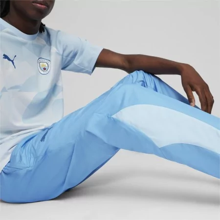 Pantalon Avant Match Manchester City Bleu