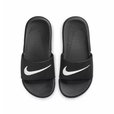 Claquettes Nike Kawa Enfant Noir
