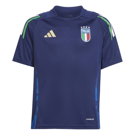 Maillot Entrainement Italie Enfant Bleu