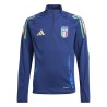 Sweat Entrainement Italie Enfant Bleu