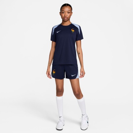 Maillot Entrainement France Femme Bleu