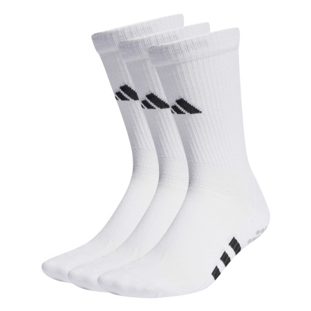 Lot 3 Paires Chaussettes Adidas Mi-Mollet Blanc