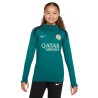 Sweat Entrainement Psg Enfant Vert