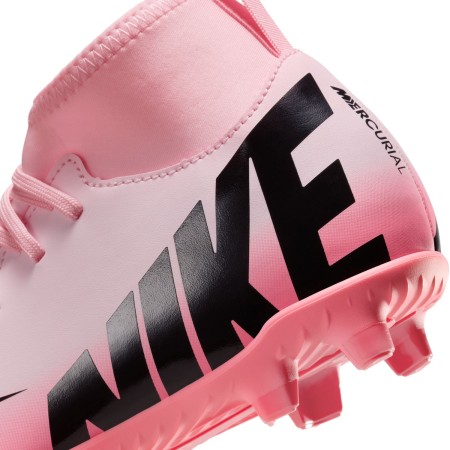 Nike Mercurial Superfly 9 Club FgMg Enfant Rose