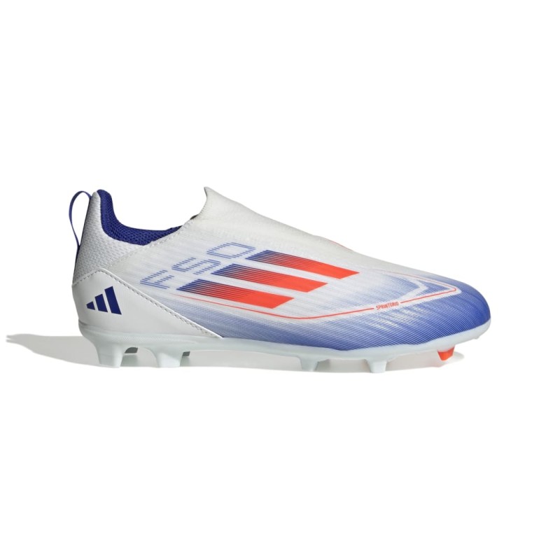 Adidas F50 League Sans Lacets FgMg Enfant Bleu