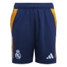 Short Entrainement Real Madrid Enfant Bleu