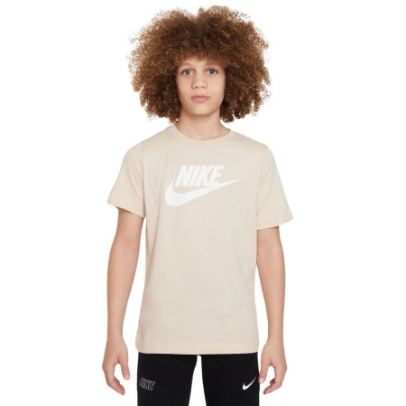 T-Shirt Nike Sportswear Enfant Beige