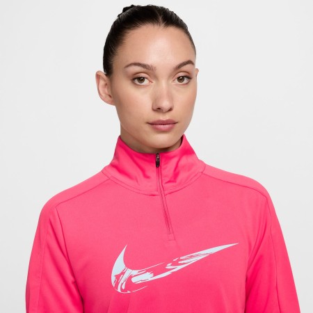 Sweat Nike One Swoosh Femme Rose