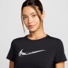 Maillot Nike One Swoosh Femme Noir