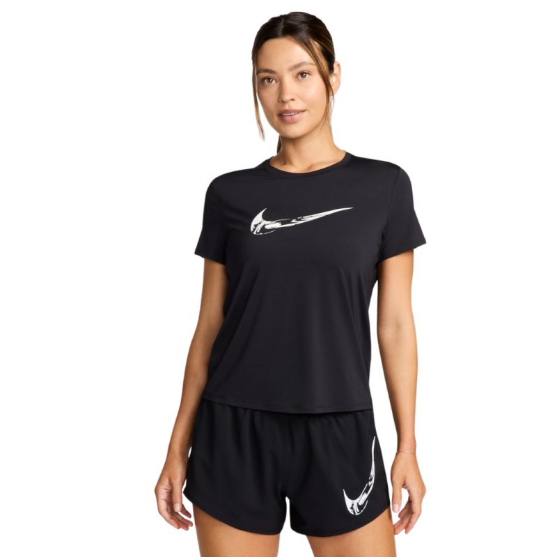 Maillot Nike One Swoosh Femme Noir