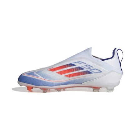 Adidas F50 Pro Fg Sans Lacets Enfant Blanc