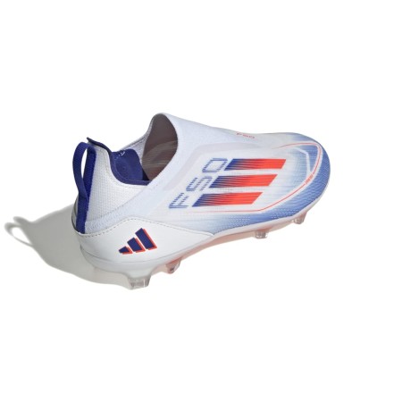 Adidas F50 Pro Fg Sans Lacets Enfant Blanc