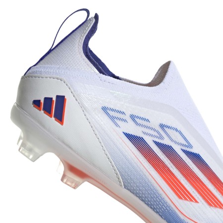 Adidas F50 Pro Fg Sans Lacets Enfant Blanc