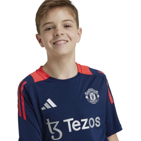 Maillot Entrainement Manchester United Enfant Bleu