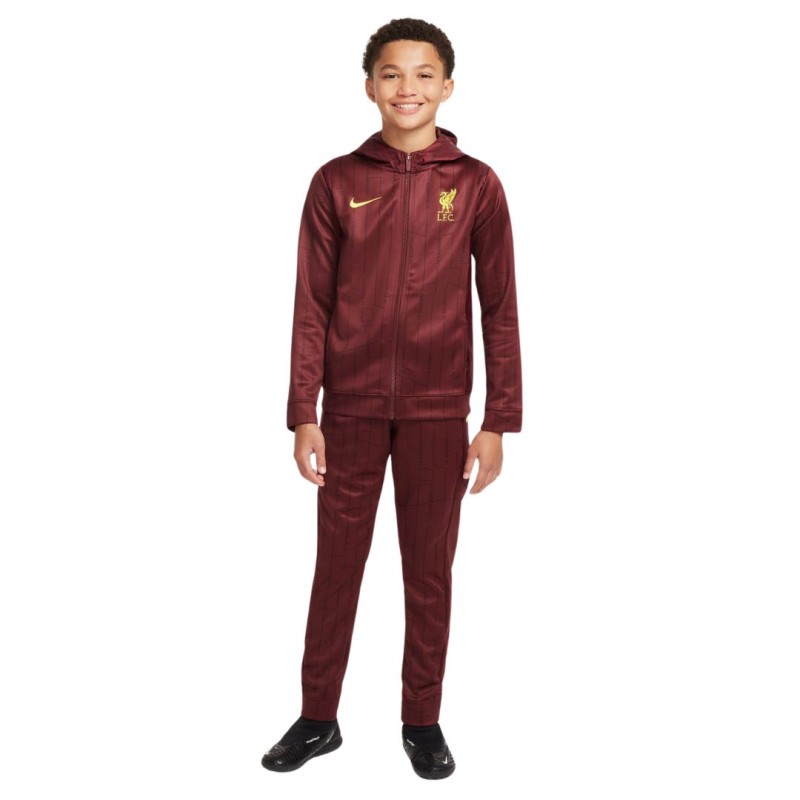 Ensemble Survetement Liverpool Enfant Rouge