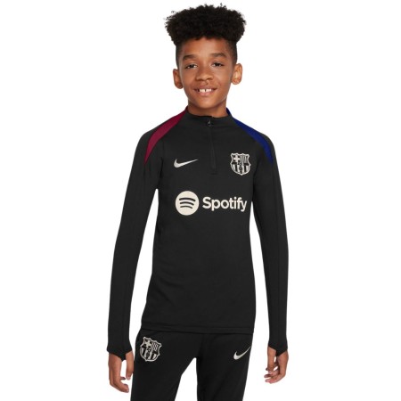 Sweat Entrainement Fc Barcelone Enfant Noir