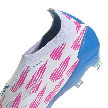 Adidas Predator Elite Fg Sans Lacets Blanc