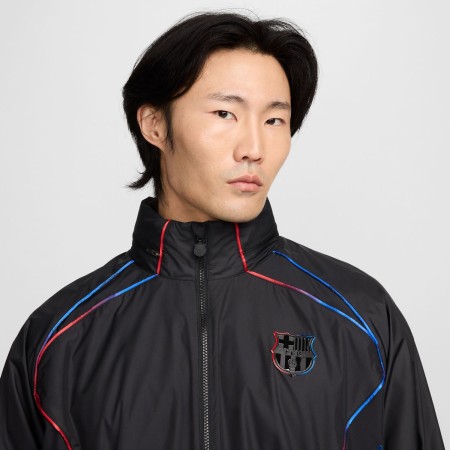 Veste Capuche Fc Barcelone Noir