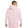 Sweat Capuche Nike Club Fleece Rose