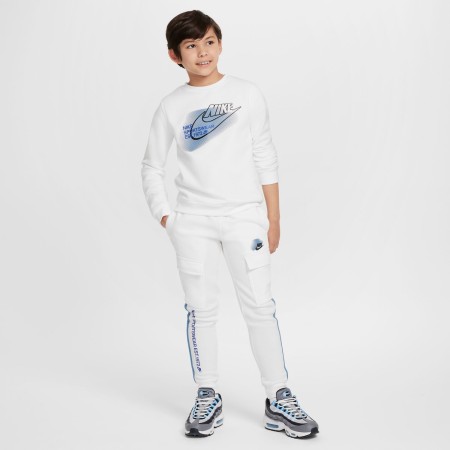 Pantalon Cargo Nike Enfant Blanc