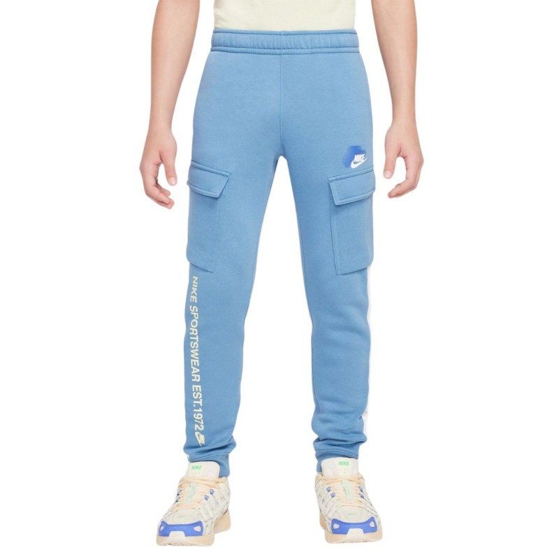 Pantalon Cargo Nike Enfant Bleu