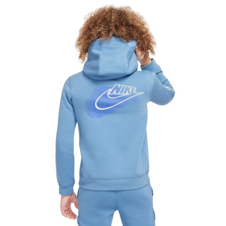 Sweat Capuche Nike Sportswear Enfant Bleu