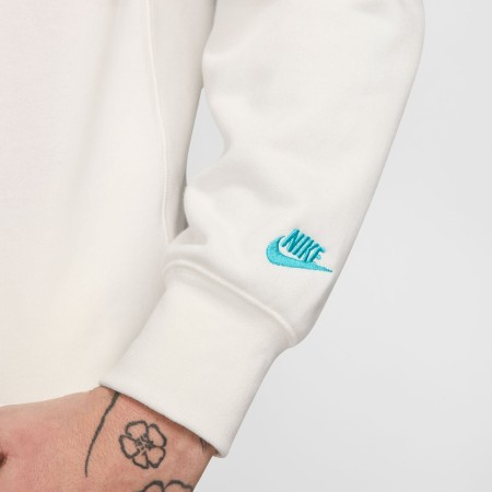 Sweat Nike Club Blanc