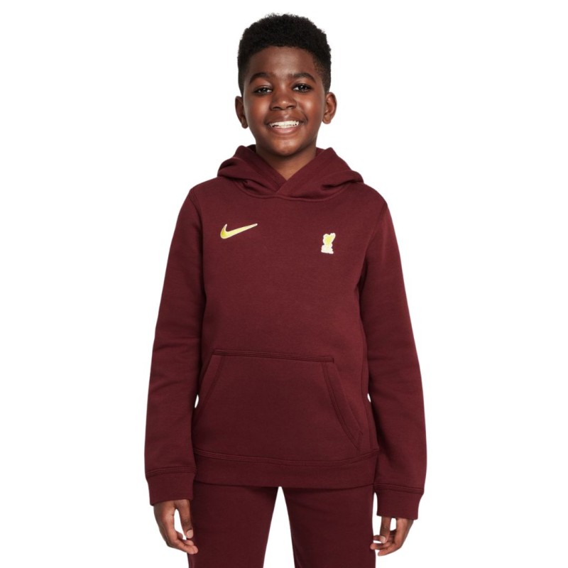 Sweat Capuche Liverpool Enfant Rouge