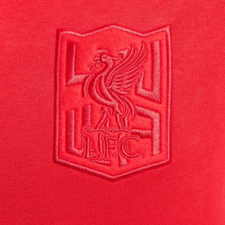 Sweat Capuche Liverpool Club Enfant Rouge