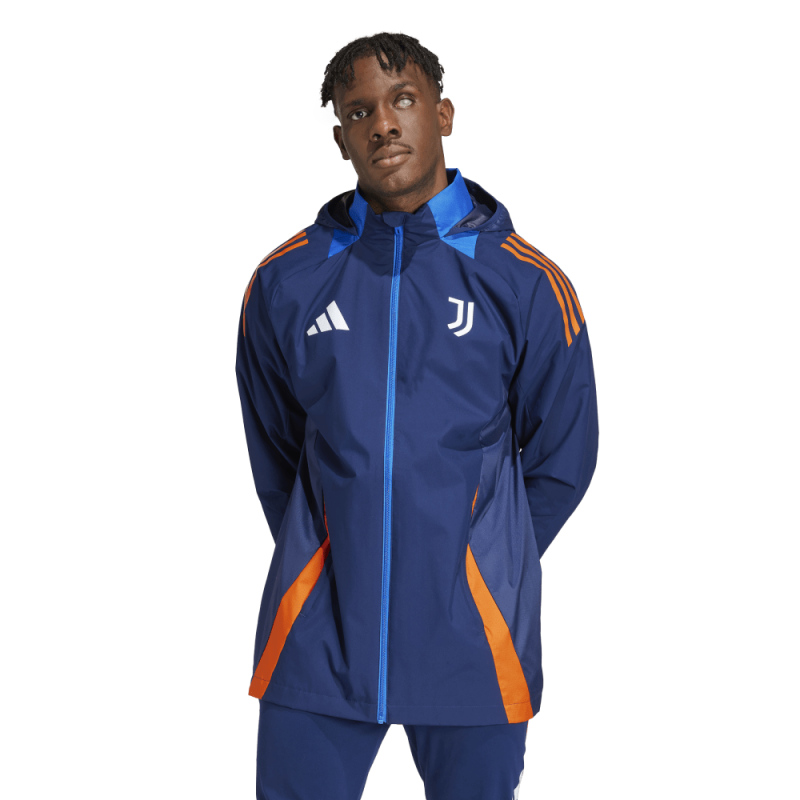 Veste Capuche Juventus BleuOrange