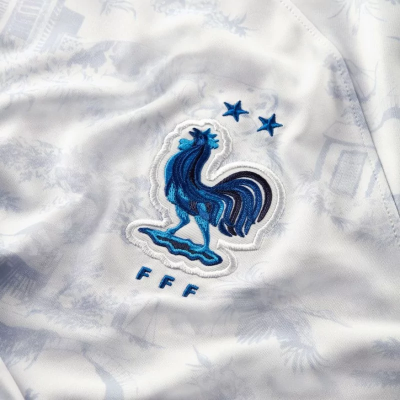 FFF - Tee Shirt Enfant Mbappé Bleu Marine 