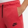 Pantalon Nike Sportswear Tech Fleece Junior Rouge